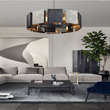 Industrial Style Black Metal Ceiling Chandeliers