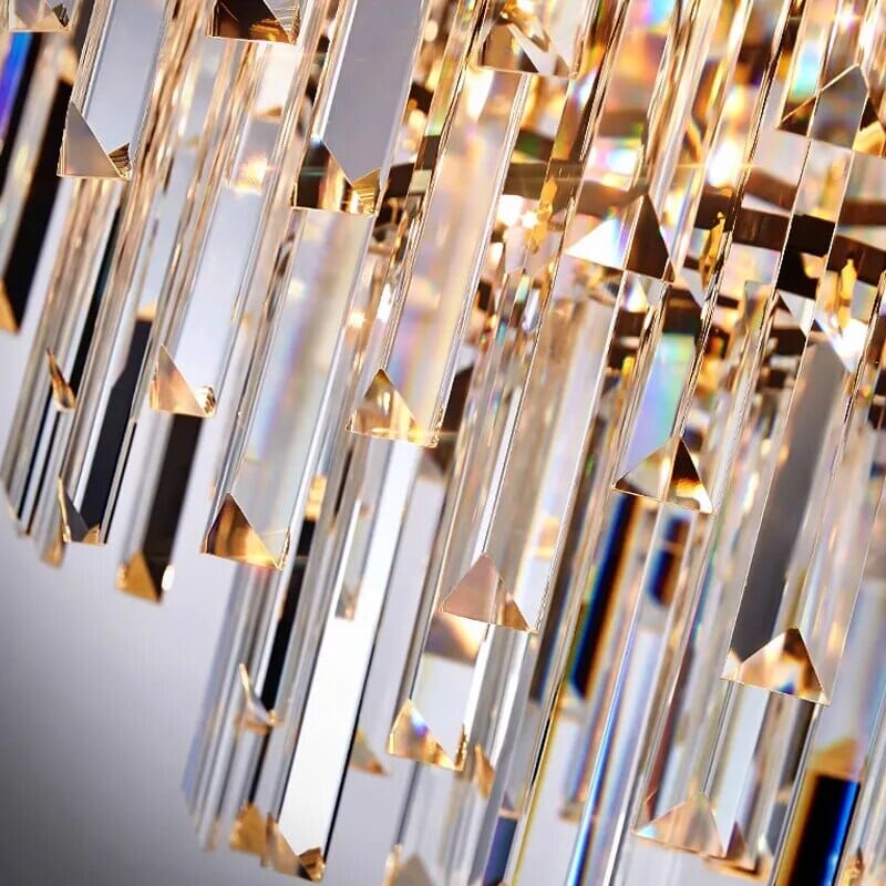 Modern Lustre Crystal Big Led Chandelier