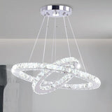 Royal 2 Ring Crystal Chandelier