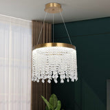 Modern Crystal Round Chandelier