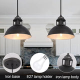 Vintage Pendant LED Hanging Ceiling Lamps