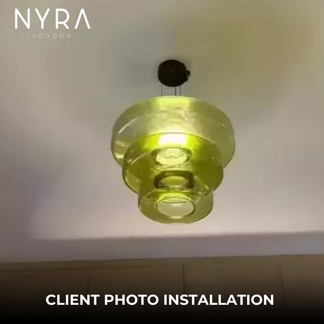 Scandinavian Glass Pendant