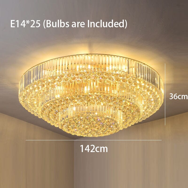 Angela Gold LED Ceiling Lights