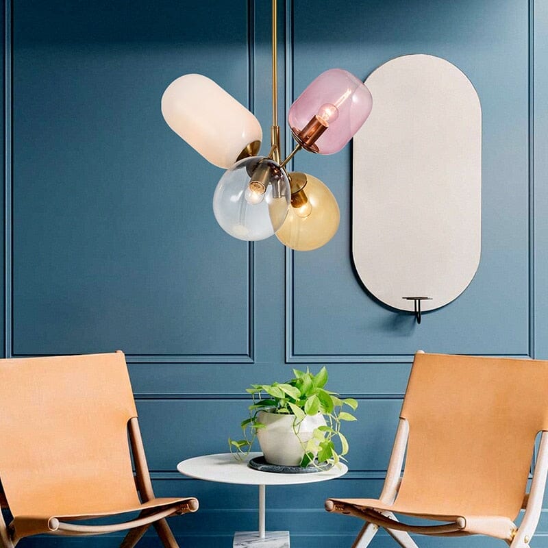 Postmodern Colorful Glass Pendant Lights