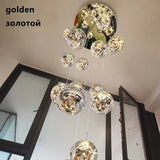 Glass Ball Ashante Chandelier