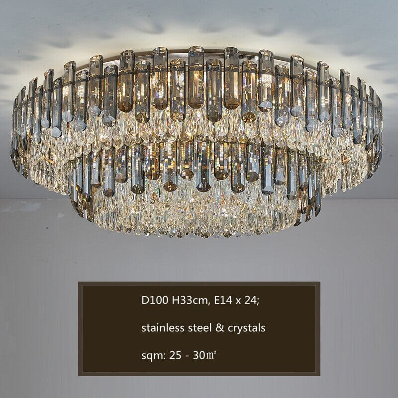Roberta Crystal Ceiling Lights