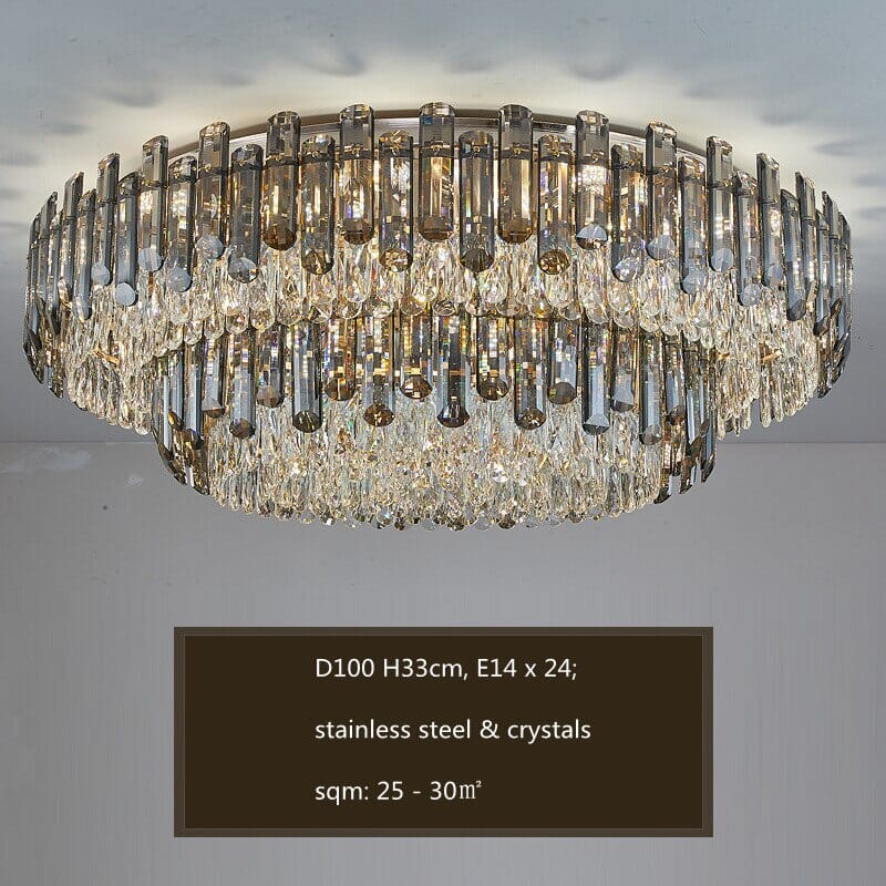 Luxury Roberta Crystal Ceiling Lights