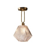 Cube Glass Nordic Pendant