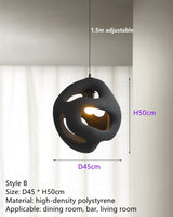Nordic Handmade  Japan Style LED Chandelier