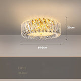 Crystal Round Lamparas Chandelier