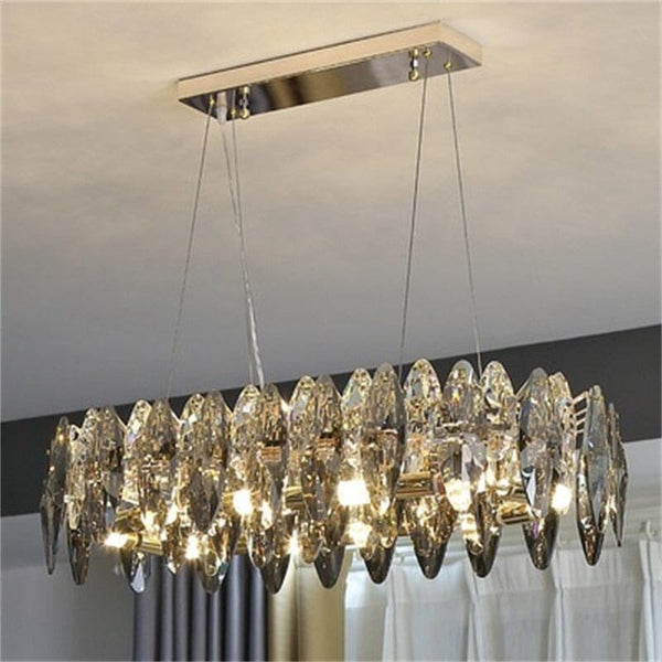 Nordic  Luxury Crystal Art Decor Hanging Lamp