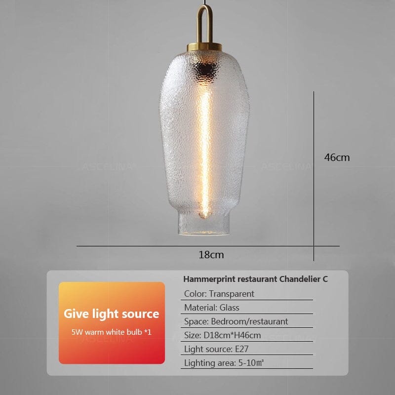 St Pauls Nordic LED  Glass Pendant