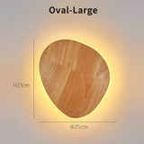 Ronnie Oval Wooden Craft