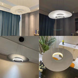 Suavenino Modern Novelty Round Aluminum LED Pendant