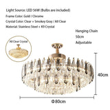 Royal Crystal Adana Ceiling Lamps