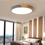 Square and Round Wooden Remote Control Chandelier