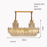 Hermez LED Luxury Ceiling Chandeliers