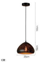 Luminaria Vintage Pendant Lamp