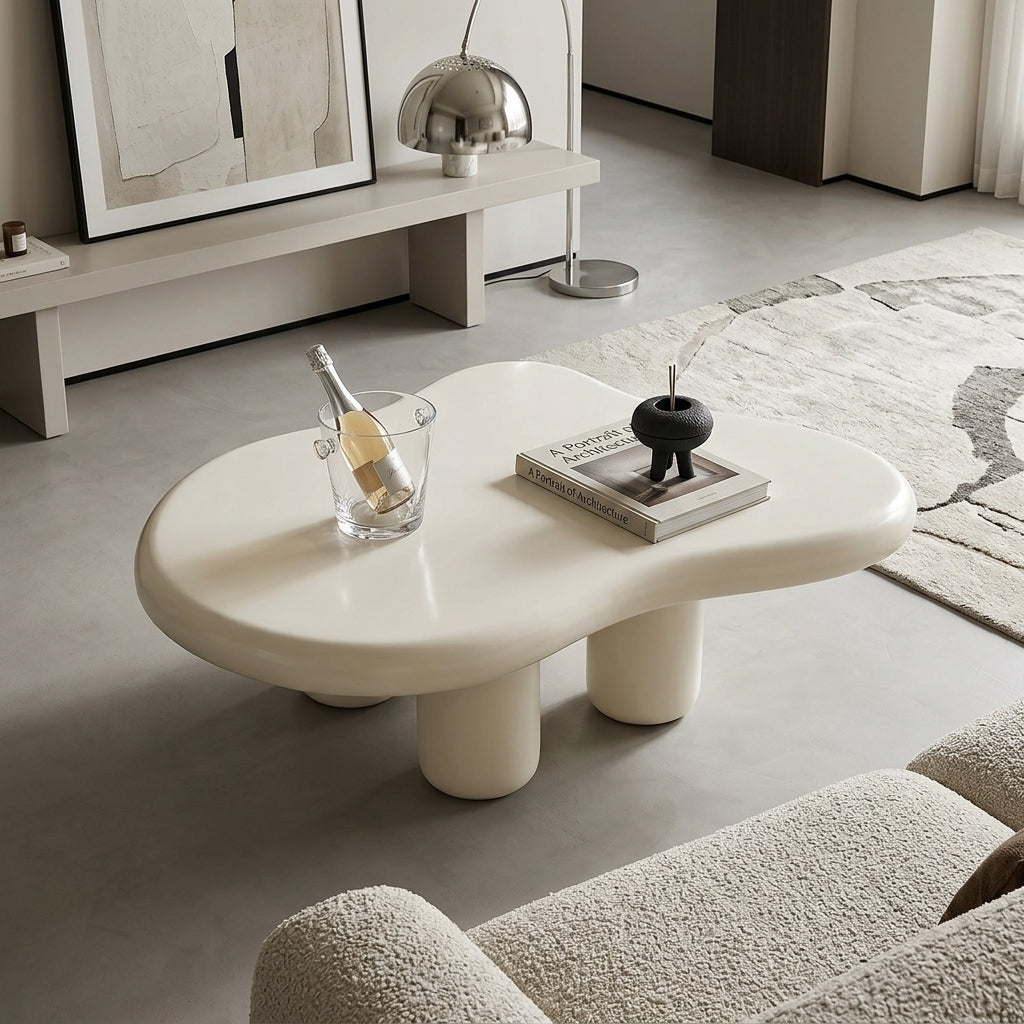 Rozavel Clouds Shape Coffee Table