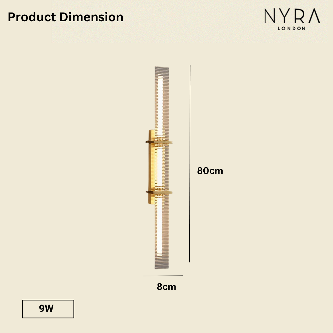 Stinus Clip Glass Wall light