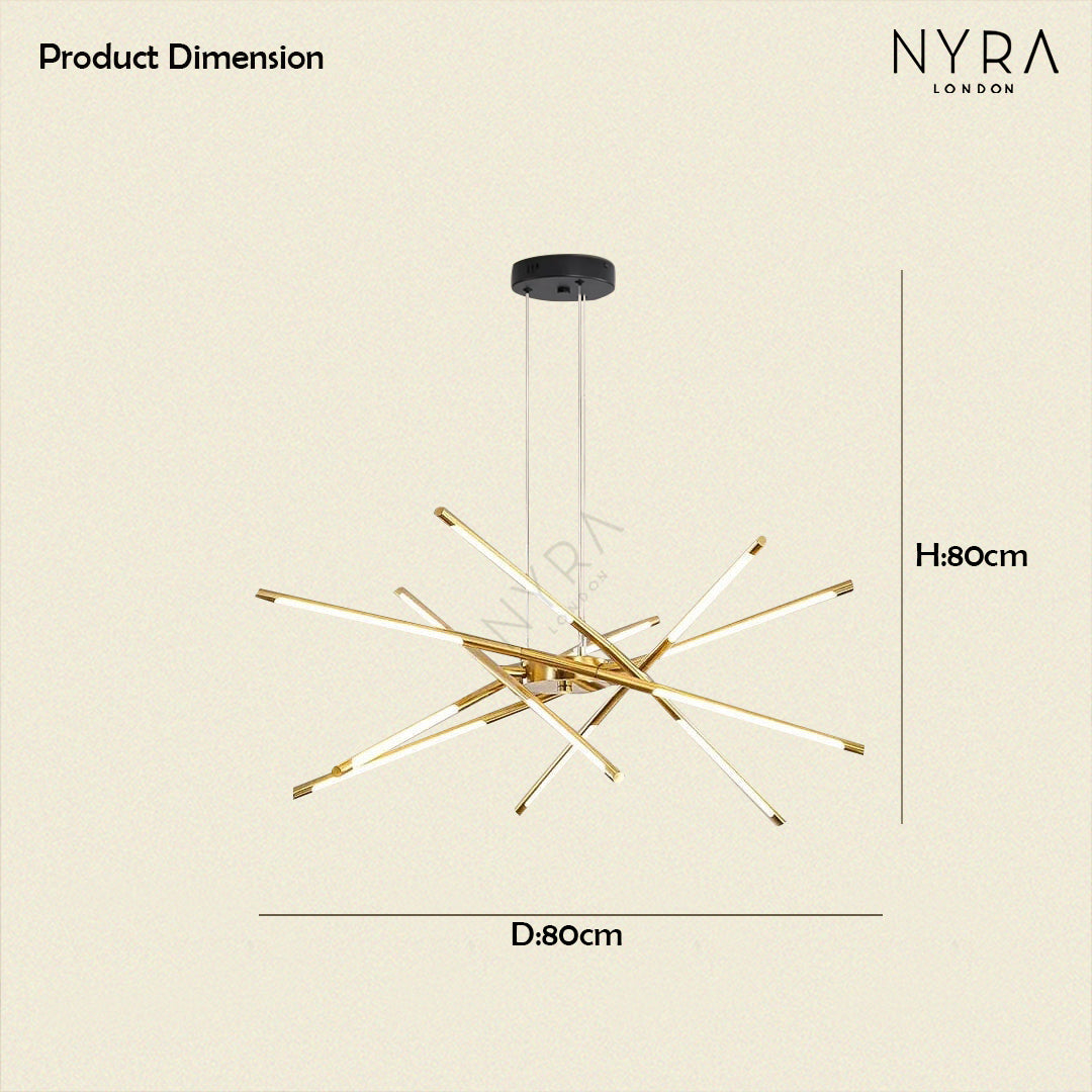 Stradivarius Spikey Chandelier