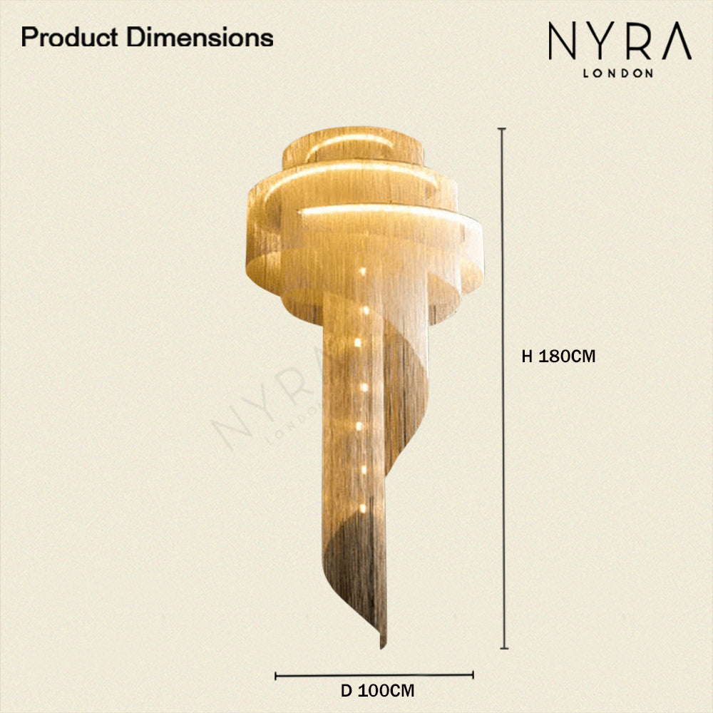 Tassel Spiral Chandelier