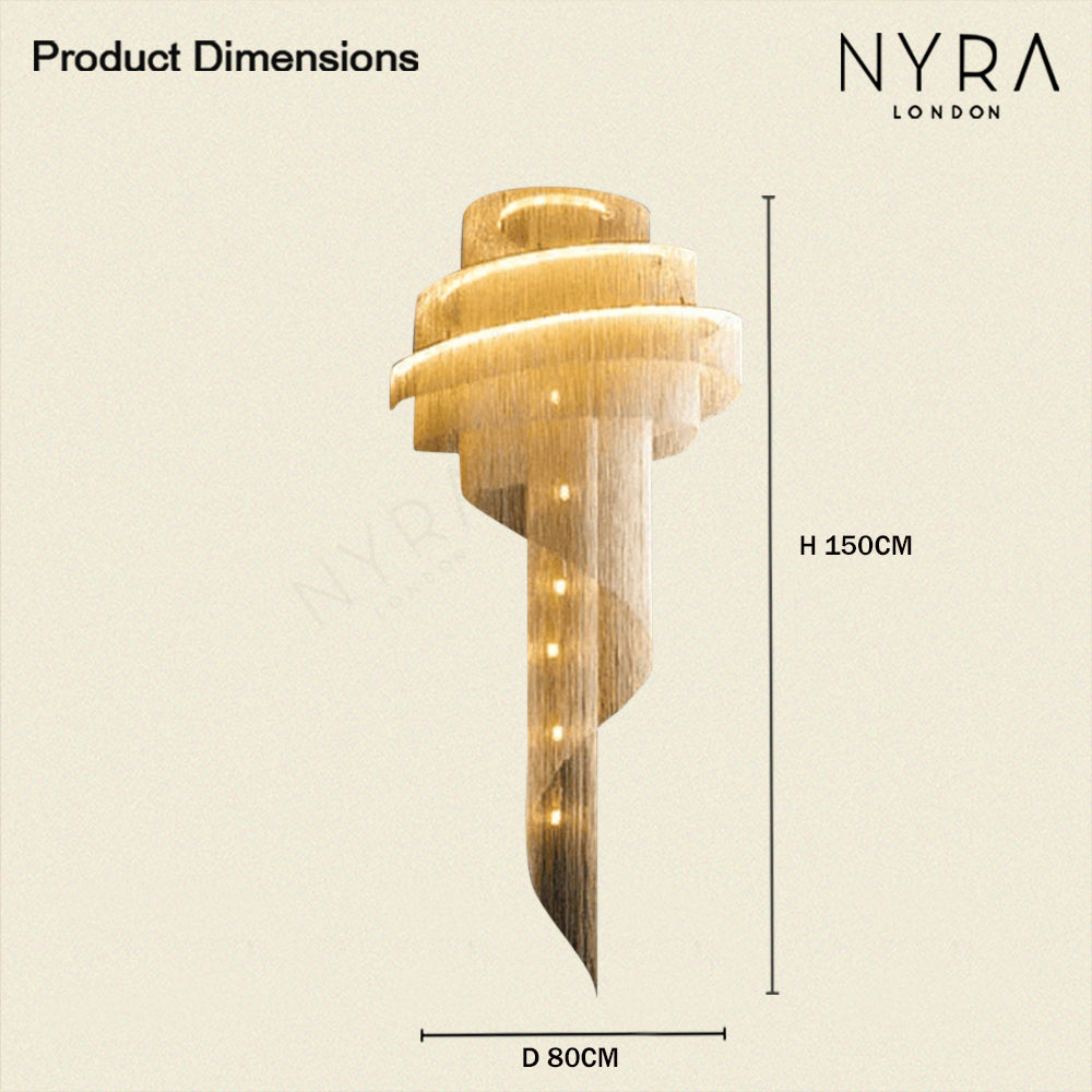 Tassel Spiral Chandelier