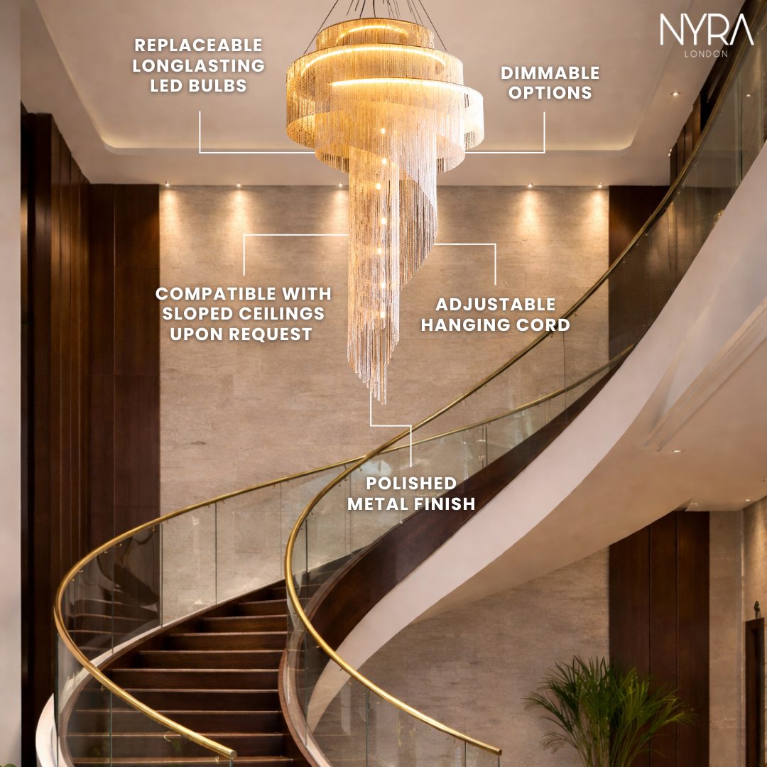 Tassel Spiral Chandelier