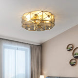 Norwood Nordic LED Copper Glass Chandelier