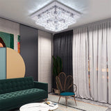 Helen Indoor Square K9 Crystal LED Chandelier