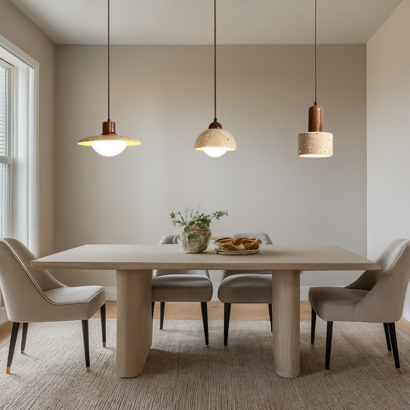 Hayami Resin LED Pendants | Wabi Sabi Lighting | Nyralondon