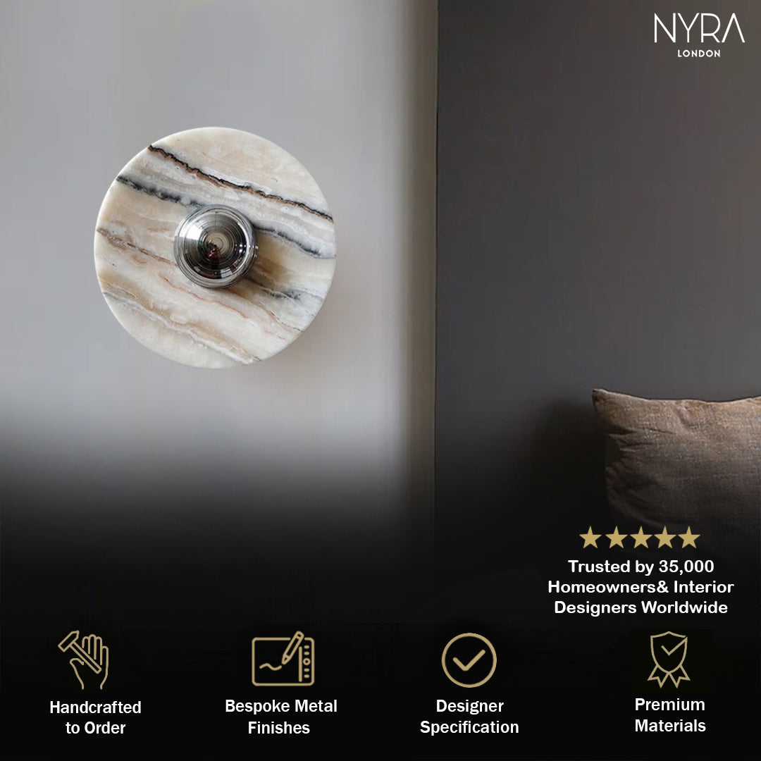 Vornia Marble Wall light