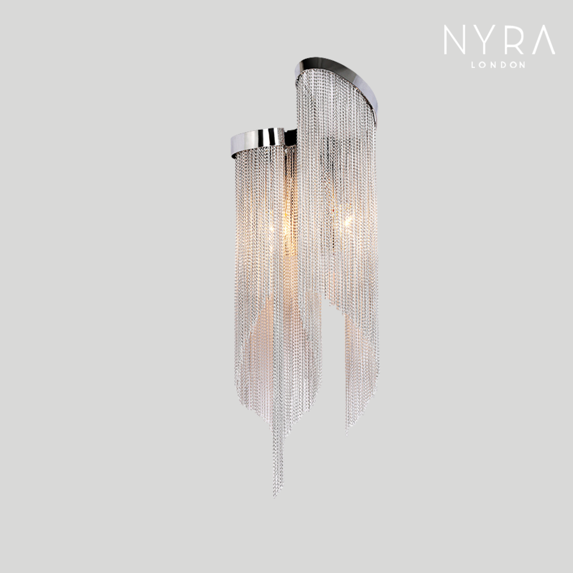 Cascadia Chain Tassel Wall Sconce