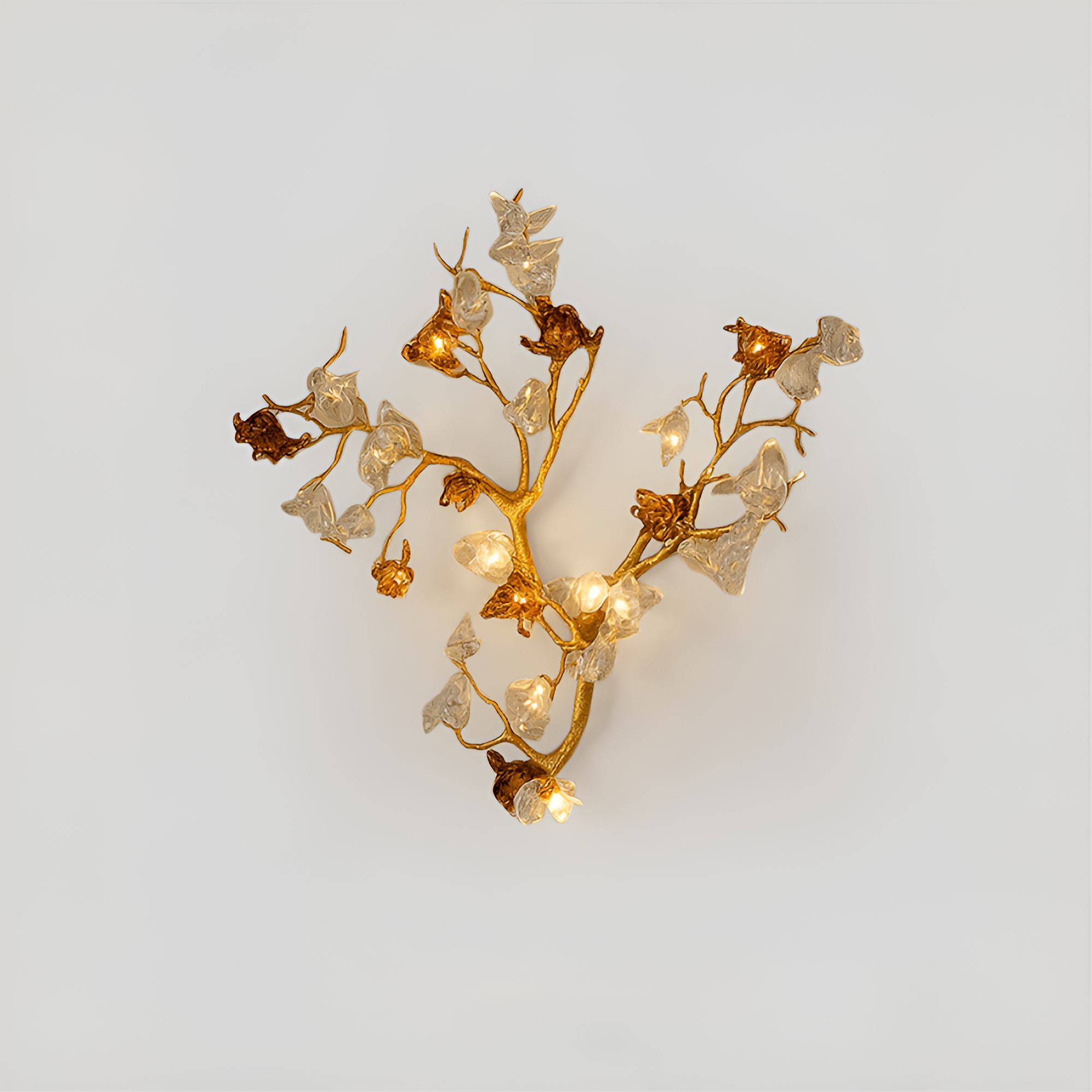Willow Crystal Branch Wall Light
