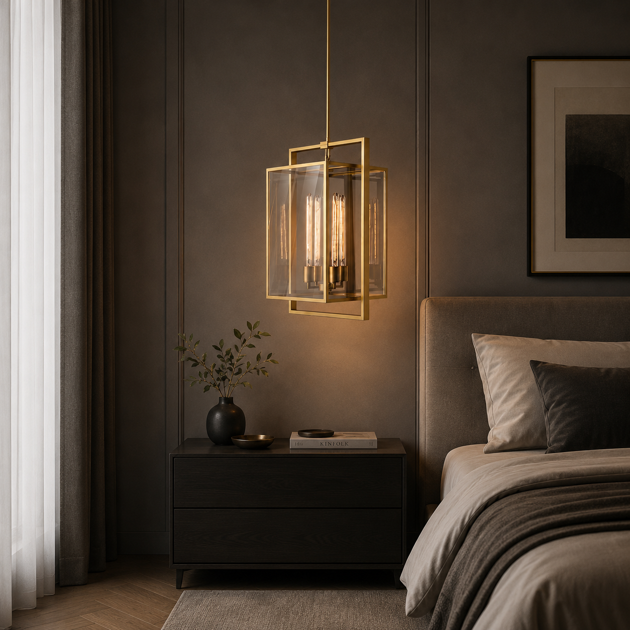 Solen Window Pendant Light