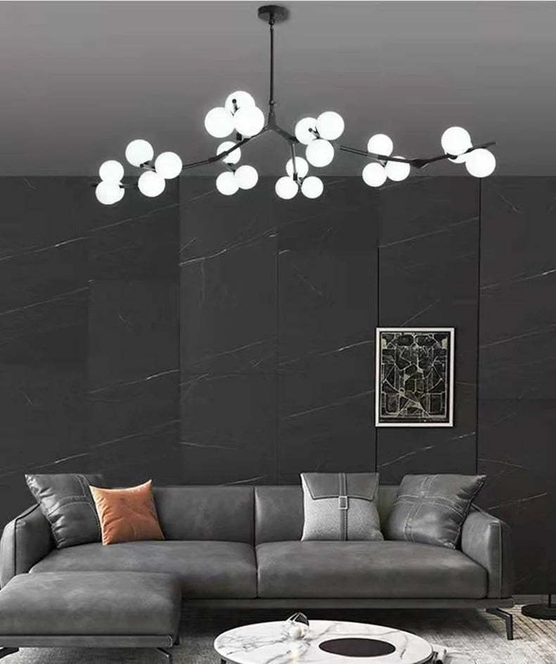 Branzia Glass Balls Chandelier