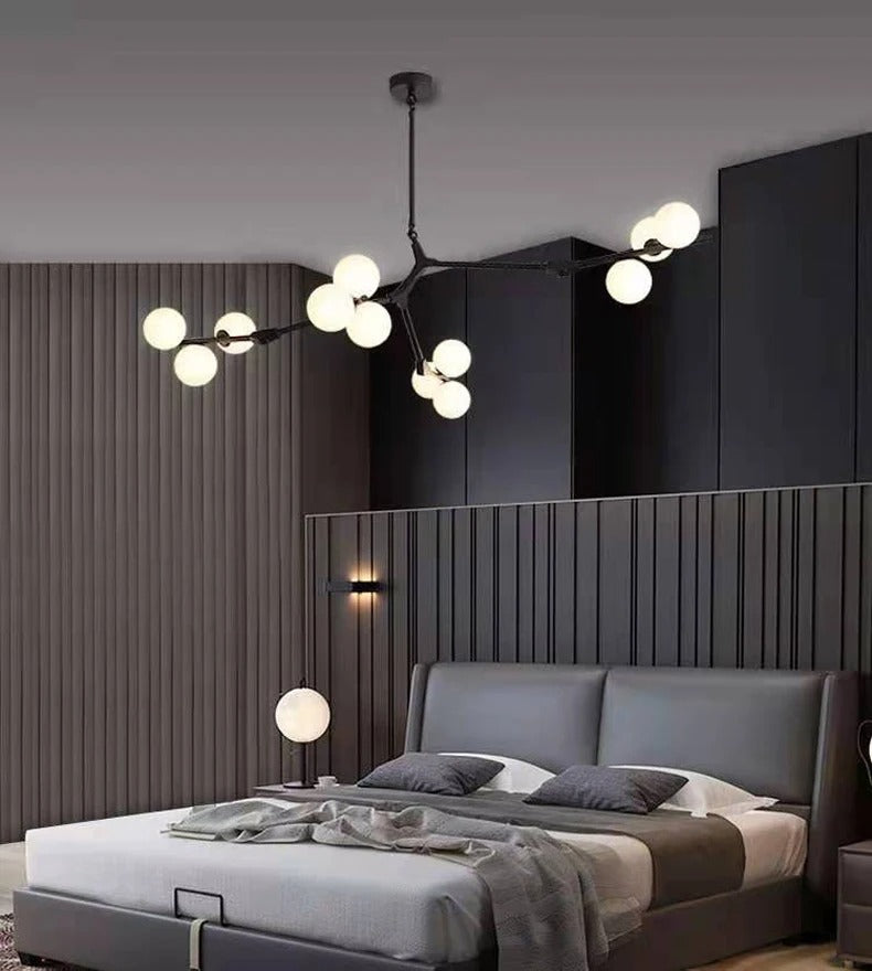 Branzia Glass Balls Chandelier
