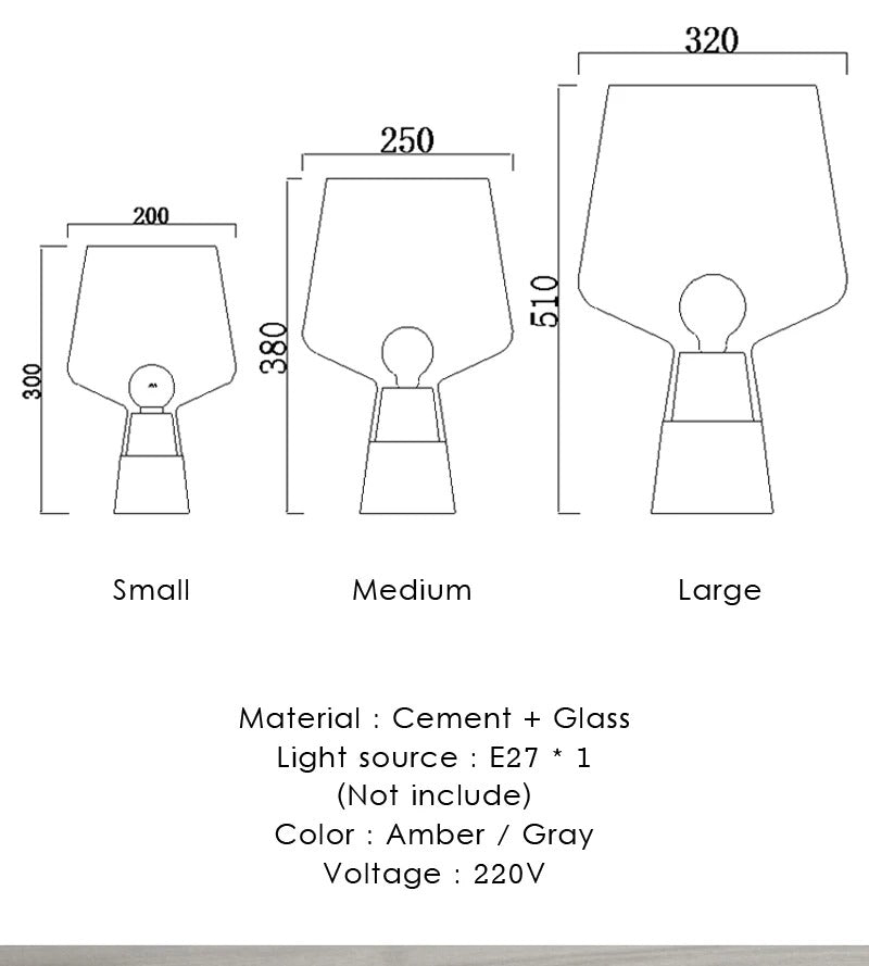 Kate Glass Table Lamp