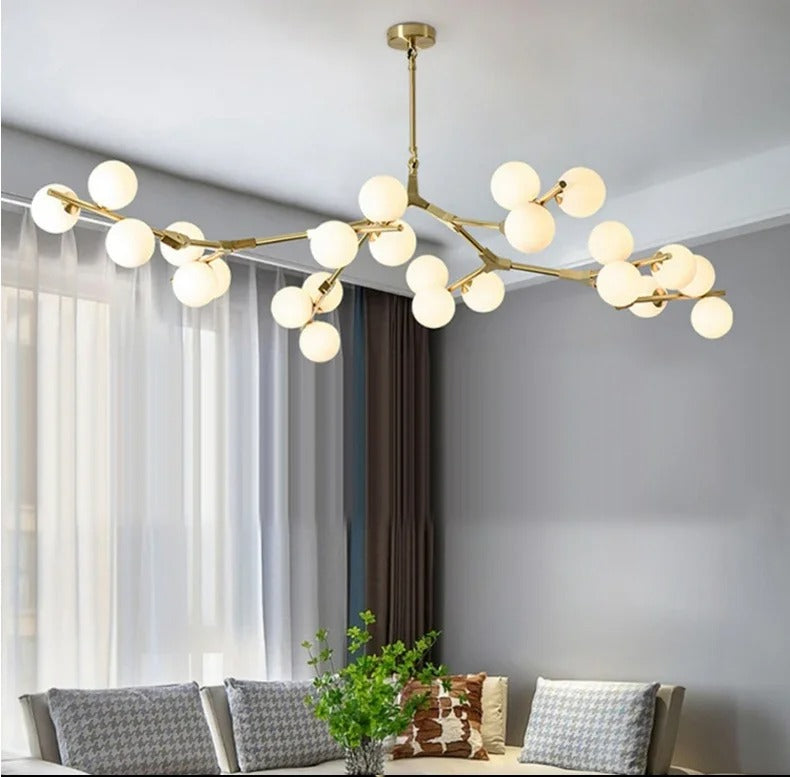 Branzia Glass Balls Chandelier
