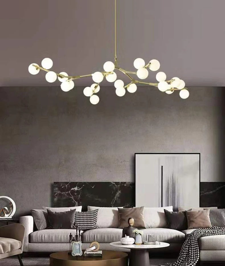Branzia Glass Balls Chandelier