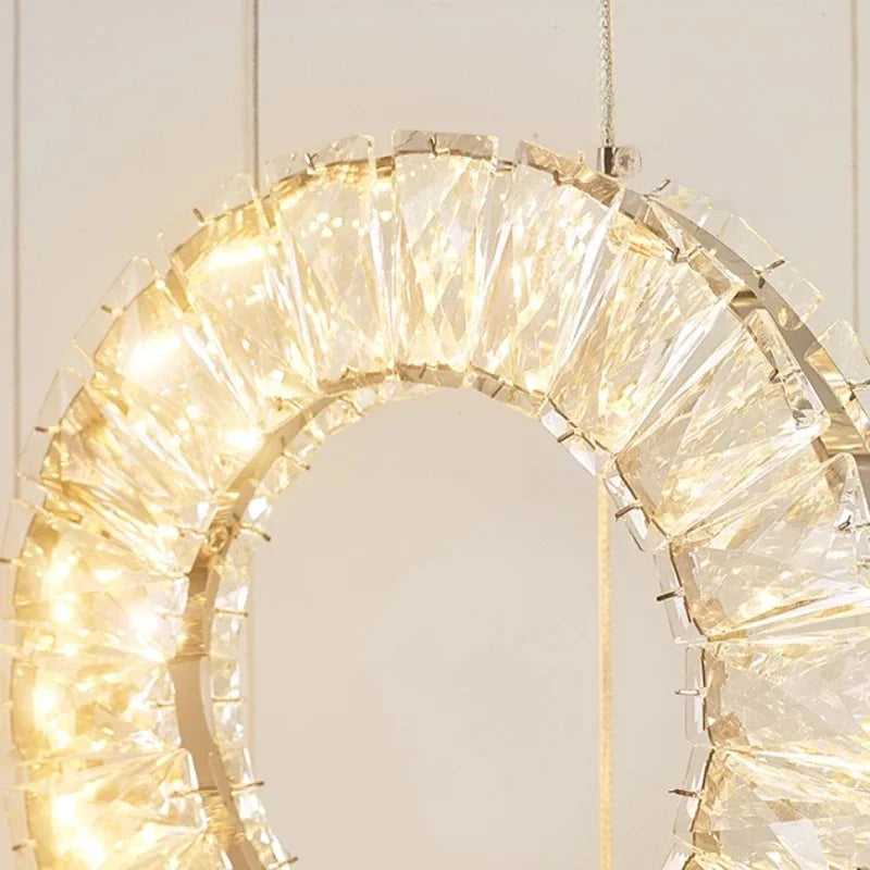 Belmont Staircase Ring Chandelier