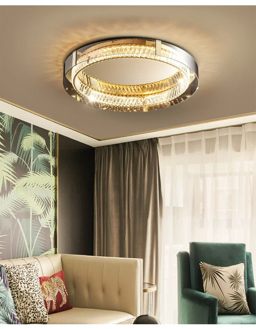 Harlow Crystal Ceiling Light