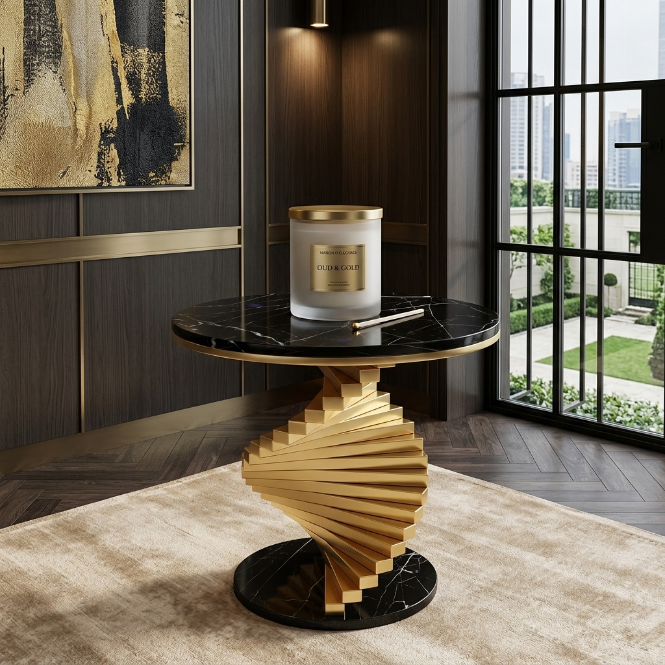 Spirena Marble End Table