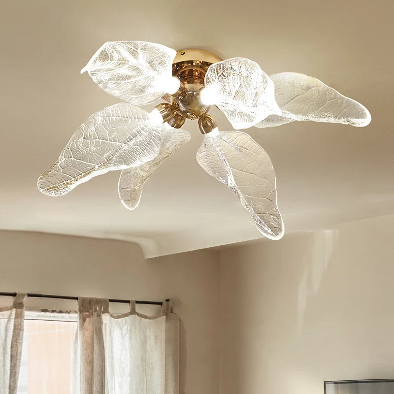 October Leaves  Ceiling Light