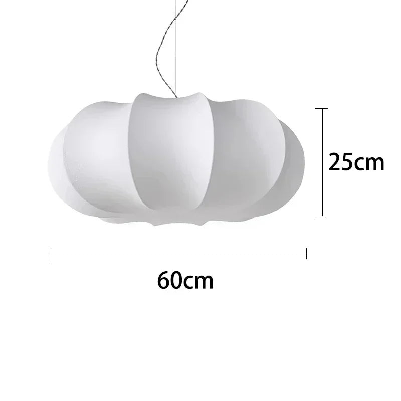 Pumpkin Silk Pendant Light