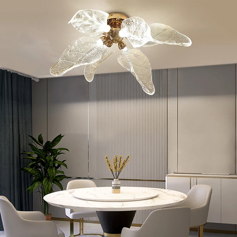 October Leaves  Ceiling Light