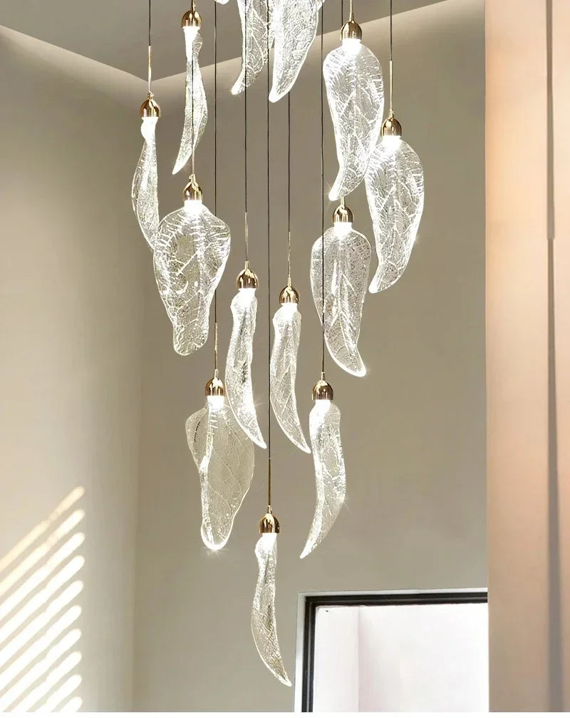 Elyora Acrylic Staircase Chandelier
