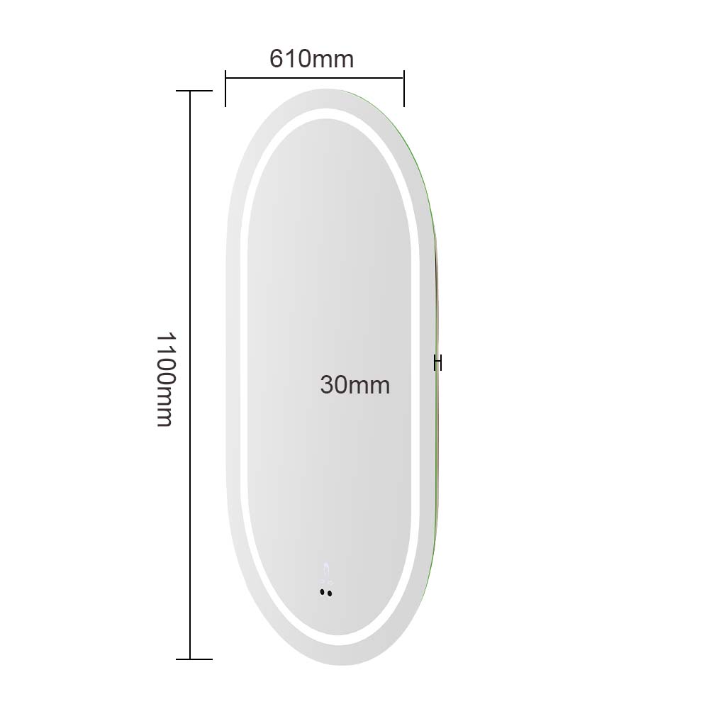 Mirano Lighted LED Vanity Mirror