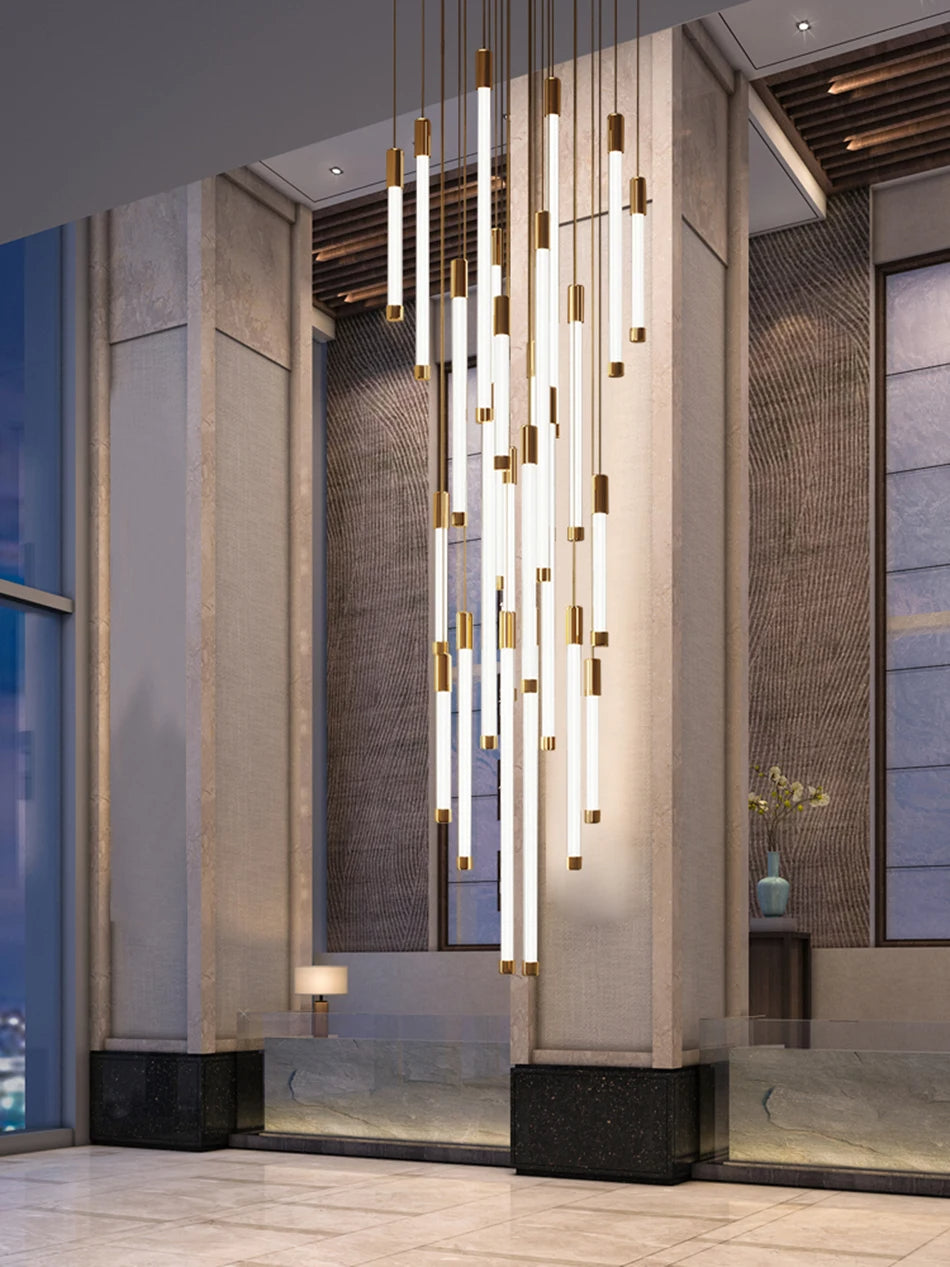 Orion Drift Staircase Pendant