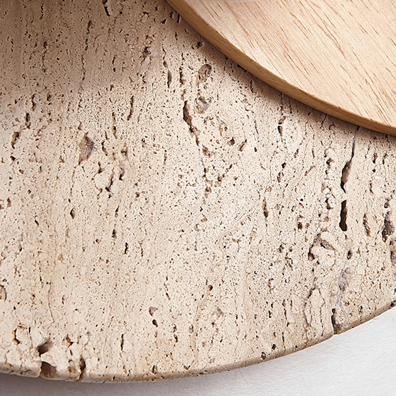 Muru Travertine Stone Wall Light